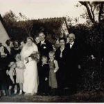 Magda Elfrida Larsens bryllup på Sjælland