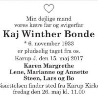 Kaj Winther Bonde