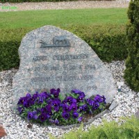 Aksel Christiansen-Martine Sørine Steiniche. Grathe kirkegård
