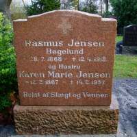 Karen Marie-Rasmus Jensen. Karup Kirkegård