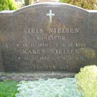 Karen-Niels Nielsen. Karup Kirkegård