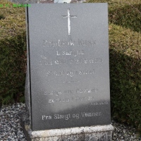 Frederik Lajer Christensen Kusk. Thorning Kirkegård