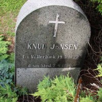 Knud Jensen1822-1890 Karup Kirkegård