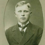 Evald Høj som Konfirmand