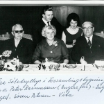 Karl Leo Høj og Inger´s Sølbryllup
