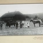 Rasmus Jensen Karen marie's gård og familie ca. 1910