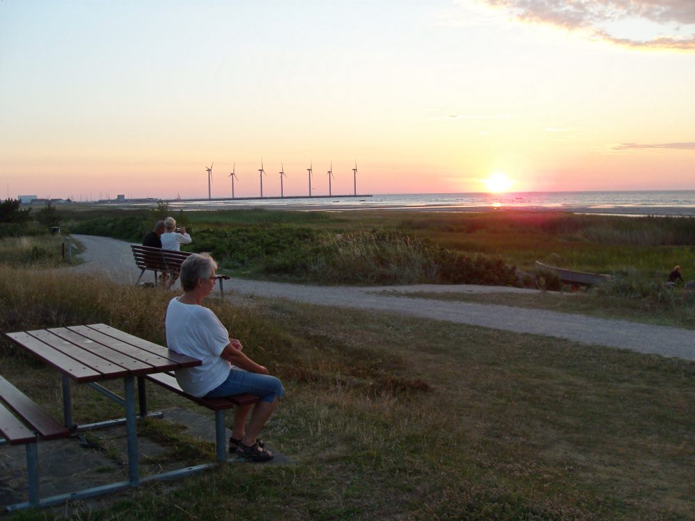 Solnedgang ved Bønnerupstrand